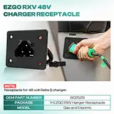 ezgo 48 volt charger receptacle